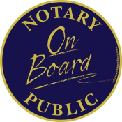 Notary On Board Car Magnet - a fun & inexpensive sales tool!