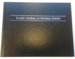 The Hard Cover Classic Journal Of Notarial Events conquers all duties for the notary workplace.