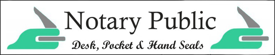 Georgia Notary Public Desk, Pocket, Hand Seals Category Selection