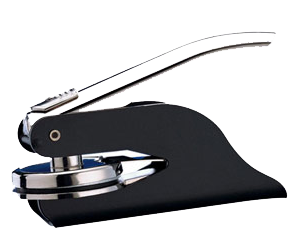 Create a crisp and clear impression of your official Iowa Notary Seal every time with a Hand-operated Black Pocket Embosser.