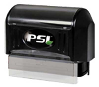 Trodat manufactured Pre Inked PSI Stamps utilize compact design to create rectangular impressions of your official customized Kentucky notarial information.