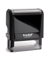 This Louisiana Notary Self Inking Venue Stamp creates a simple, rectangular 7/8" X 2 3/8" impression of your state and county info. Manufactured by Trodat.