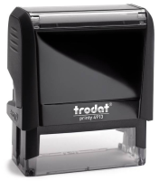 A simple, Self Inking Trodat Notary Stamp creates a rectangular 7/8" X 2 3/8" impression of your official Louisiana notarial information.