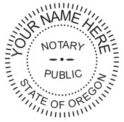 Generate your Oregon Notary Seal online. Digital stamps comply with standards set forth in Adobe and DocuSign document management software. Create a custom seal!