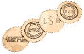 These Unique Gold Foil Embossing Labels add a touch of distinction to notarized documents. Accommodates any 2" Round Seal.