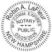 Generate your New Hampshire Notary Seal online. Digital stamps comply with standards set forth in Adobe and DocuSign document management software. Create a custom seal!