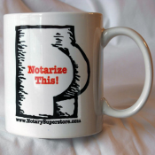The Notarize This Mug is an office classic.