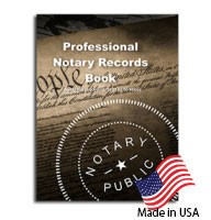 Keep a professional record of all notarial acts with The Complete Notary Journal Records Book™, the Finest Notary Records Book on the market today!