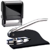 This Perfect Package for Quick & Clean California Notarizations includes both a Custom Notary Pocket Seal Embosser and Self Inking Stamp.