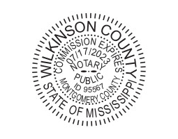 Generate the Mississippi Notary Seal online. Digital stamps comply with standards set forth in Adobe and DocuSign document management software. Create your custom image!