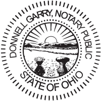 Ohio Notary Mobile Printy 9440 Stamp Sample Impression Ohio Notary Mobile Printy 9440 Stamp Sample Impression