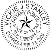 Create Texas Notary Seal Stamp | For Digital Notarizations